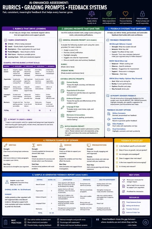 Rubrics, Grading & Feedback